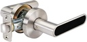 Yale Security D510LN01 Kincaid BK, Satin Nickel Passage Lever Lock