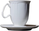 Coffee Cup Ceramic Afternoon Tea Cup And Saucer Set Coffee Machine Accessories Latte Espresso Mug Garland Cup Home Office Restaurant Water Cup