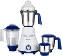 Rex 750W Mixer Grinder with Nutri Pro Feature, 4 Jars, White-Bajaj