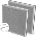 Pure Enrichment Genuine 3-in-1 True HEPA Replacement Filter for the PureZone Air Purifier (PEAIRPLG) - 2 Pack