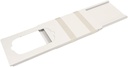 Air Conditioner AC White Oval Hole Window Slider Compatible with Toshiba Model Numbers RAC-PD1212CRRC, RAC-PD1212CRRU
