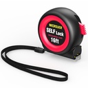 Tape Measure16FT Self-Locking, Steel Made Retractable Measurement, Imperial/Metric Scale, MID Precision, Easy to Read, Used for Architects, Carpenters, Handicrafts. (16FT)