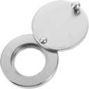 Peephole Cover Plate Door Privacy Hole Cover for Apartments Enhanced Security Privacy Ergonomic Design for Easy Use Protects Against Prying Eyes