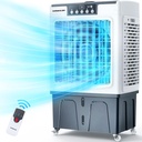 VAGKRI Swamp Cooler, 3100CFM Evaporative Air Cooler with 3 Modes & Wind Speeds, 120°Oscillation, 24H Timer, Portable Outdoor Air Conditioner with Auto Fill for Patio Garage Commercial Use, 12 Gallon