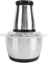 Food Processor, Food C Electric Meat Inder with 2L Stainl Steel Bowl 200W Copper Motor for Kitchen Meat Vegetables Onion Garlic Salad Uits Nuts US Plug 10V ProcessorElectric Meat