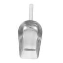 Thick Stainless Steel Ice Shovel Metal Measuring Scoop Large Utility Scoop for Flour Beans Candy Cube Easy to Clean