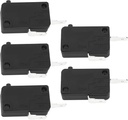 5pcs Microwave Oven Door Switch Replacement Part KW3AT-16 16A 125VAC 10A 30VDC (3x Normally Open and 2x Normally Closed Switch)