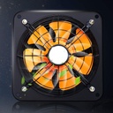 Exhaust Fan Ventilation Exhaust Fan Hanging Wall Mounted Low Noise Home Bathroom Kitchen Smoke Exhaust Fan Air Vent(10)