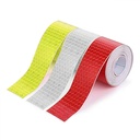 3 Rolls High-Visibility Reflective Tape - Waterproof Self-Adhesive Safety Stickers for Outdoor Nighttime Visibility, Trailers, Apparel, Vehicles (1 in x 30 ft.)
