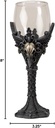 Pacific Giftware Raven Goblet, Gothic Raven Wine Glass