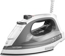 BLACK+DECKER Light ‘N Easy Compact Steam Iron, IR1020S, Stainless Steel Soleplate, Spray Mist, Anti-Drip, Auto Shutoff