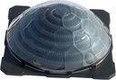 VINGLI Solar-Powered Dome-Shaped Above Ground Pool Heater - Curved Heating Coil (1-Pack)