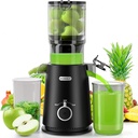 Large Feed Chute for Family Needs, Cold Press Juicer For Whole Fruits & Vegetables, Easy to Clean