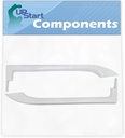 5304486359 Refrigerator Door Handles Set Replacement for Frigidaire Refrigerators - Compatible with Part Number AP6036330, 5304504507, 5304486359, 5304497105, 242059501, 242059504