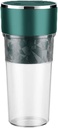 Portable Juicer Blender Squeezer Appliance Fruit Orange Juicer Chargable Mixer Machine Squeezer Citrus Multi-Functional Processor Extractor Pc Edible Grade Plastic Blender (Green)