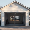 Heavy Duty Garage Door Screen, Fits Door Size 8x7FT, Magnetic Fiberglass Garage Screen Door with Reinforced Mesh, Self Sealing, Easy Install, Fresh Air Flow, Pet and Kid Friendly