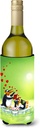 Caroline's Treasures APH0246LITERK My Love Song Penguins Wine Bottle Hugger Bottle Cooler Sleeve Hugger Machine Washable Collapsible Insulator Beverage Insulated Holder