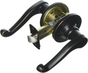 LaSalle Passage Lever Lockset in Aged Bronze