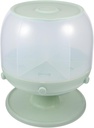 Cabilock Rotatable Grain Storage Container Airtight Cereal Dispenser for Kitchen Large-capacity Rice Button Prevents and Moisture for Whole Grains and Spices