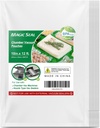 MAGIC SEAL Chamber Vacuum Sealer Bags - 10 x 12 Inch Smooth Vacuum Seal Bags for Food Storage, BPA Free, Pack of 100 Pre-Cut, Non-Textured, NOT Compatible with FoodSaver-Type Vacuum Sealers