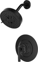 T2902BL Shower Trim Kit Compatible with moen T2902EPBL Shower Trim Kit, Matte Black Shower Head and Shower Lever Handle, Easy to Install, Without 2510 Valve