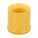 Fukui Craft 5-642-20 Echizen Sesame Bamboo Cup, Beige, Φ2.0 x 2.2 inches (5 x 5.5 cm), Japanese Sake Cup, Echizen Sesame Bamboo