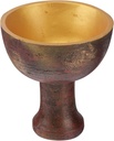 Cabilock 1pc Holy Sacrificial Utensil Cup Retro Religious Wine Goblet for Rituals and Home Decor Energy Gathering Ornament