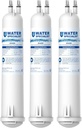 Waterspecialist WS608 Water Filter, Replacement for Whirlpool® EDR3RXD1, 4396841, Everydrop® Filter 3, 4396710, Kenmore® 46-9083, 46-9030, Refrigerator Water Filter, 3 Filters