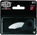 Felco Hand Pruner Replacement Blade (6/3) for Felco Hand Pruners F6 & F12 - Spare Cutting Blade for Garden Pruning Shears & Bypass Clippers (Single Pack)