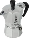 Bialetti BIA290493 Mokina coffee maker, 1/2 cup, Black