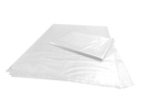 Wowfit 100 CT 18x24 Inch 1.1 Mil Clear Plastic Flat Open Poly Bags – Great for Bread Proofing, Dough, Injera, Food Storage, Jackets, Pillows, Laundry, and More