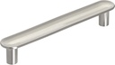 Amerock | Cabinet Pull | Satin Nickel | 3-3/4 inch (96 mm) Center to Center | Concentric | 1 Pack | Drawer Pull | Drawer Handle | Cabinet Hardware