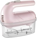 HHWKSJ 5-Speed Handheld Mixer with Storage Case(Pink)
