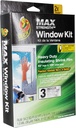 Duck MAX Strength Heavy Duty Insulating Film Window Kit, 3-Window, 62-Inch x 126-Inch, Indoor, 284351