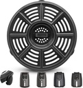 Air fryer Accessories for Ninja AF101 4 QT AF161 Max XL AF150 XL Air Fryer, 8.2'' Round Food Grade Air Fryer Grill Pan Plate Crisper Plate Replacement Parts Tray Rack,Dishwasher Safe
