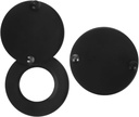 Balacoo 2pcs Antique Peephole Cover Plate Door Viewer Security Door Cat Eye for Hotel