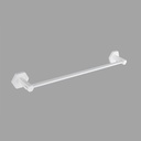 GERZWY 24 Inch Towel Rails Bathroom Towel Bars Bath Towel Holder for Washroom Kitchen Wall Stainless Steel, White