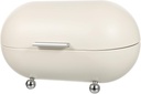 Kitchen Countertop Bread Holder Retro Metal Bread Box Food Organizer for Kitchen Accessories Airtight Design Construction Stylish Storage for Bread and Household