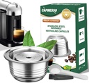 CAPMESSO Stainless Steel Reusable Coffee Capsule, Metal Refillable Coffee Pod Compatible with Nespresso Vertuoline GCA1/ENV135/ENV150/BNV420,Not Work with Vertuoline NEXT & POP(8OZ-Coffee Cup)