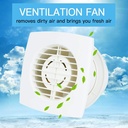 Air Circulator Bathroom Garage Exhaust Fan,Wall Mount Ceiling Mounted Fan Built in Household Ventilation Fans