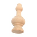 Elegant Wooden Balusters for Indoor Stairs Decorative Spindles for Stair Railing and Balustrade Durable Solid Wood Design for Living Room Dining Area and Balcony