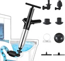 Toilet Plunge Blaster, High Pressure Toilet Plunger Air Drain Blaster with Real-Time Barometer, Heavy Duty Power Plungers Unclogger for Toilet, Bathroom Floor, Kitchen Sink, and Plumbing Clogs (Black)