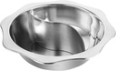 Stainless Steel Hot Pot Set for Home Entertaining And Cooking, 28cm