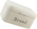 1pc Metal Bread Box Storage Capacity Countertop Bread Storage Canister for Kitchen Organization Keeps Baked Goods Fresh for Home Bakery Use