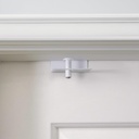 GlideLok 1 Pack Child Safety Door Top Lock | Access Lock from Either Side of The Door | for Interior & Exterior Doors | Metal Child Proof Door Lock (Not Plastic Like Others)