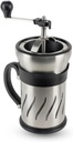 Peugeot Paris Press Coffee Mill/French Press Combination, Stainless steel