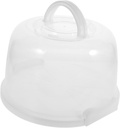 Reusable Cake Box Portable Birthday Cake Case for Bread Dessert Carrier Cover Handle Baking Transporter