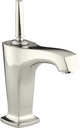 Kohler K-16230-4-SN 1-Handle Lever 1-Hole Bathroom Sink Faucet 1.5 GPM Nickel