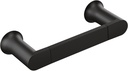 Moen Genta LX Matte Black Modern Hand Towel Bar, Wall Mounted Holder for Bathroom or Kitchen, 6.8-Inch, BH3886BL