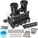E-cowlboy 77707-0016 Fit for Manifold Replacement Kit Pool and Spa Heater - Durable and Efficient- Compatible with MasterTemp/Max-E-Therm 400 - Includes All Essential Parts